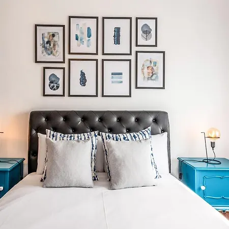 דירה Guestready- Blue Arroios Apt Perfect For 2